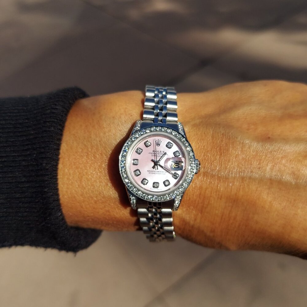 🚨Sale🚨 Rolex Ladies 26mm Datejust 6919 Diamond jubilee steel